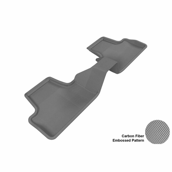 3D Maxpider INFINITI EX35 2008-2013 KAGU GRAY R2 Floor Mat L1IN00421501